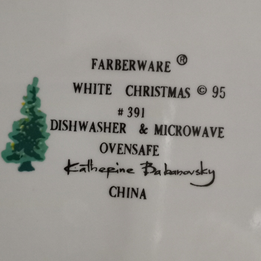 5 Piece Winter Dish Set - Box 1 of 4 - Picture 3 of 9